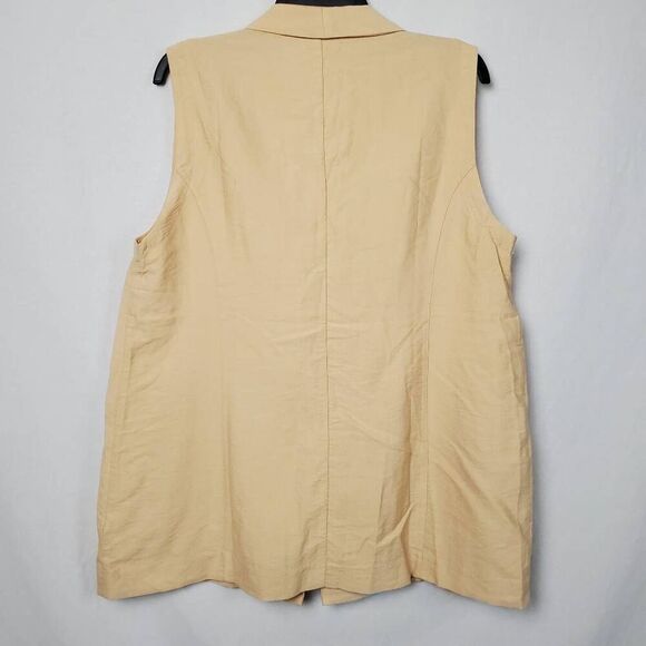 Maurices XXL Buttercream Yellow Button Front Blouse Top - Picture 2 of 5